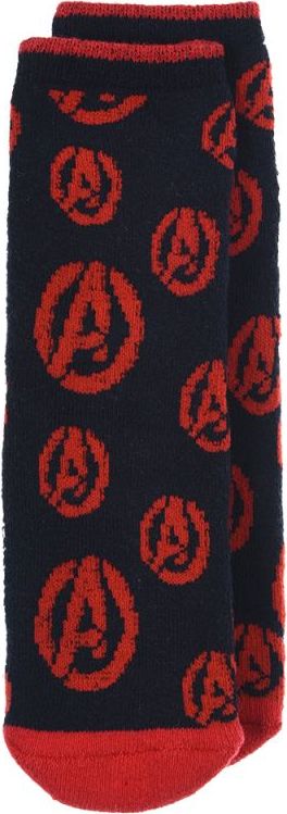 Čierne chlapčenské ponožky Marvel Avengers Veľkosť: 27/30