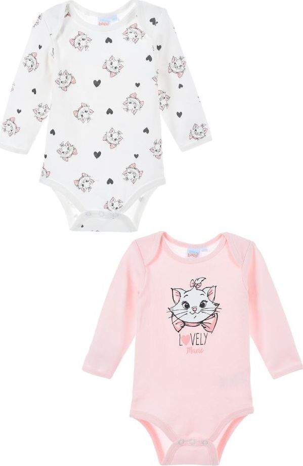 Ružovo-biely set body - Mária Veľkosť: 74