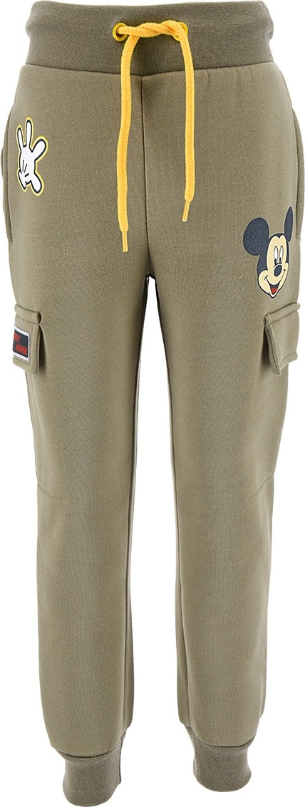 Khaki tepláky Disney - Mickey Mouse Veľkosť: 98