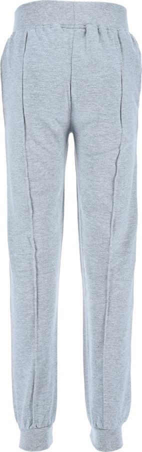 Svetlosivé dievčenské tepláky s lemovaním s obrázkami Minnie Veľkosť: 98