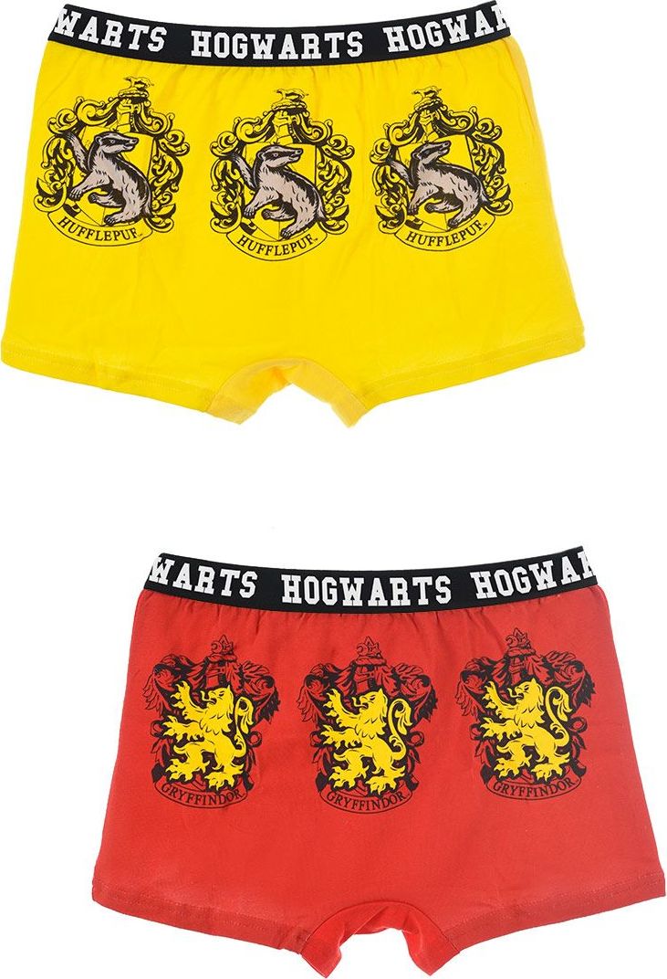 Dvojbalenie boxeriek Harry Potter - žltá/červená Veľkosť: 140/152