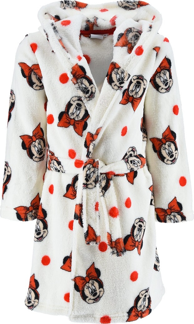 Minnie Mouse Biely župan pre dievčatá Veľkosť: 116