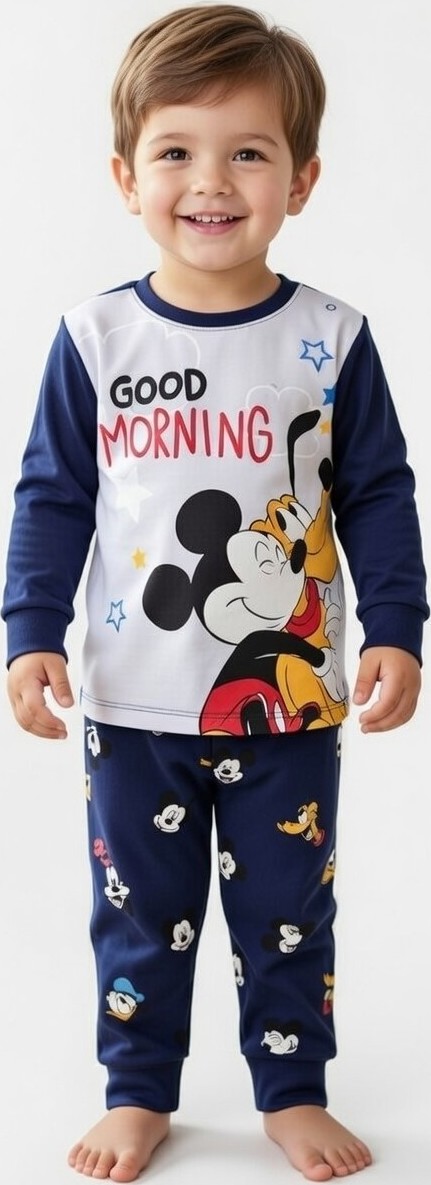 Tmavomodrá súprava Mickey Mouse Veľkosť: 81