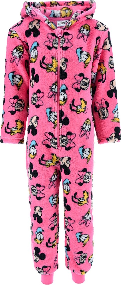 Minnie Mouse Ružový plyšový overal Veľkosť: 98