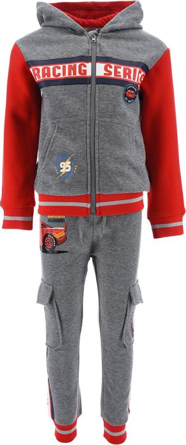 Disney Cars červeno-sivá chlapčenská súprava Veľkosť: 98