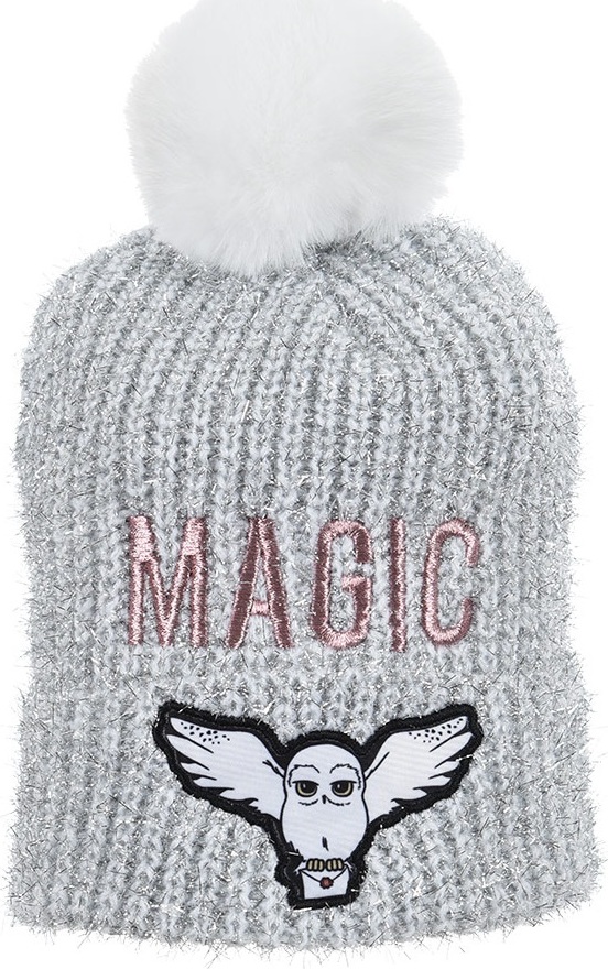 Harry Potter Zimná čiapka "Magic" - sivá Veľkosť: 52