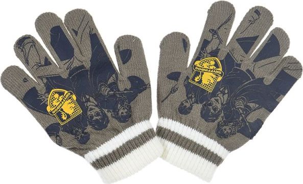Tmavosivé rukavice Harry Potter - World of Magic Veľkosť: ONE SIZE