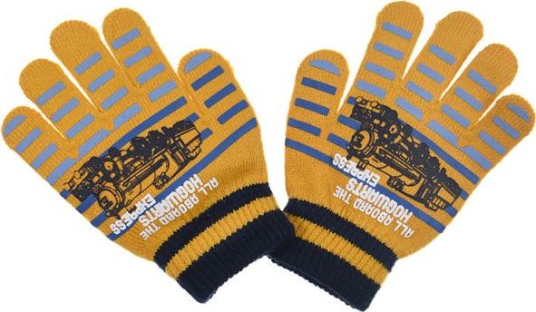 Horčicové rukavice Harry Potter - Wizarding World Veľkosť: ONE SIZE