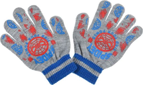 Spider-Man Svetlosivé chlapčenské rukavičky Veľkosť: ONE SIZE