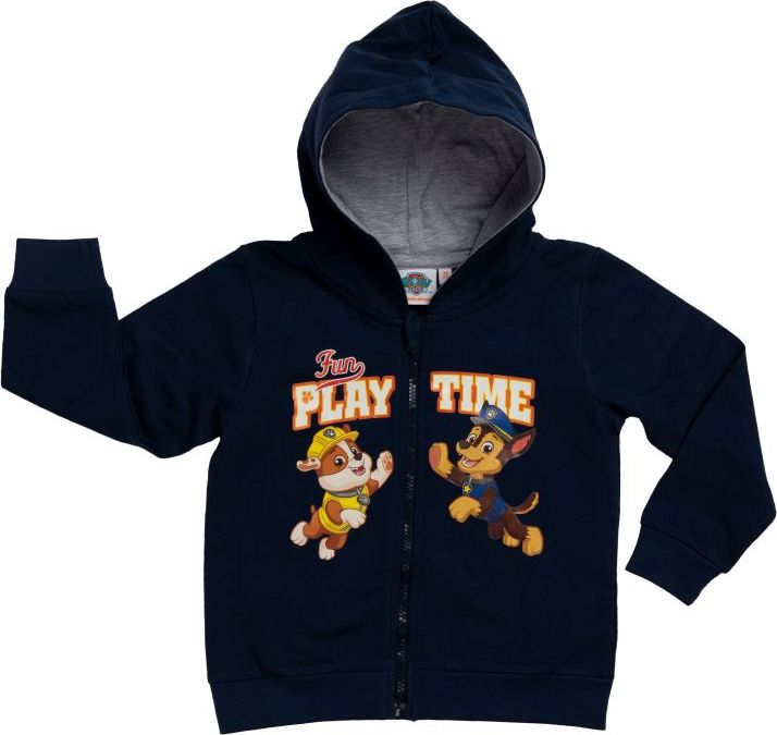 Paw Patrol Tmavomodrá chlapčenská mikina Veľkosť: 86/92