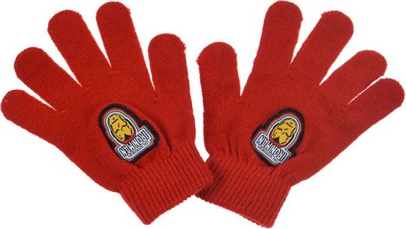 Klasické rukavice - Iron Man - červené Veľkosť: ONE SIZE