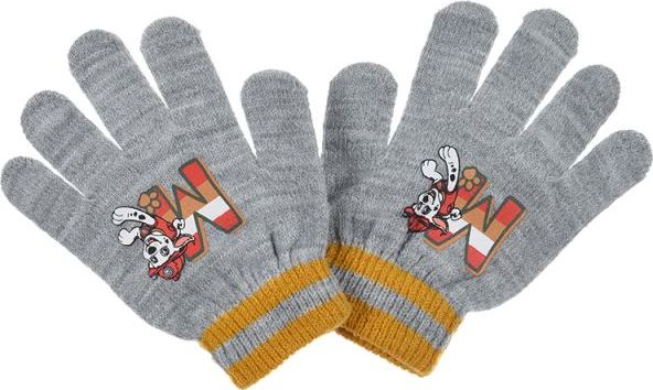 Sivé chlapčenské rukavice Paw Patrol Veľkosť: ONE SIZE