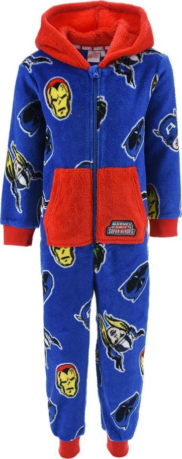 Avengers Modro-červené "onesie" pyžamo Veľkosť: 116