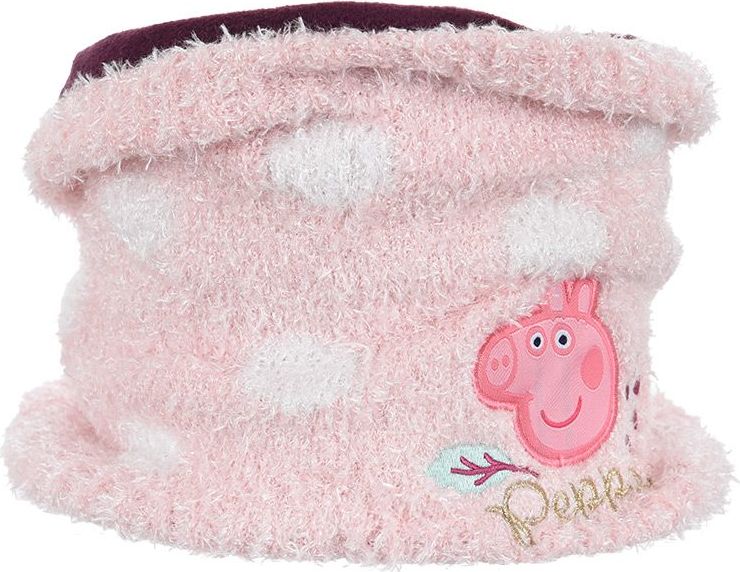 Peppa Pig Ružový dievčenský nákrčník Veľkosť: ONE SIZE