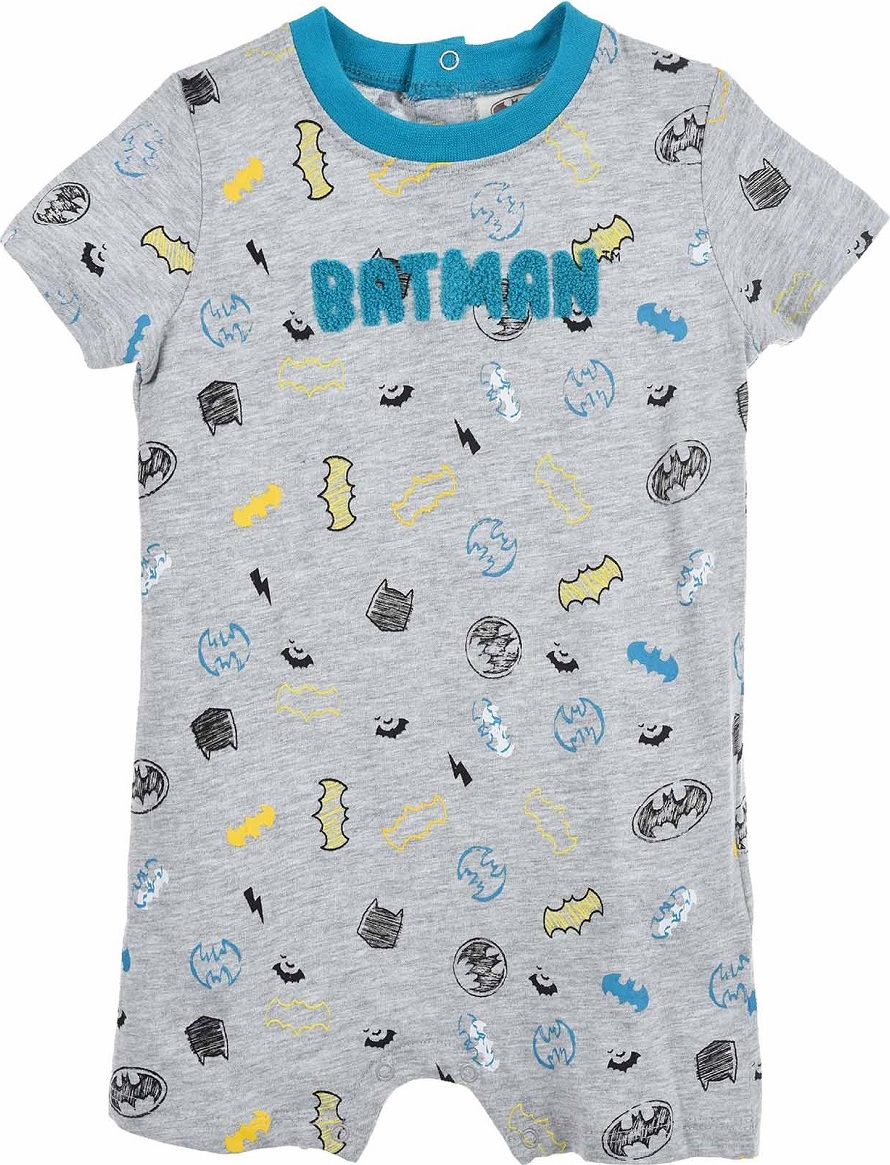 Sivý chlapčenský overal Batman Veľkosť: 67