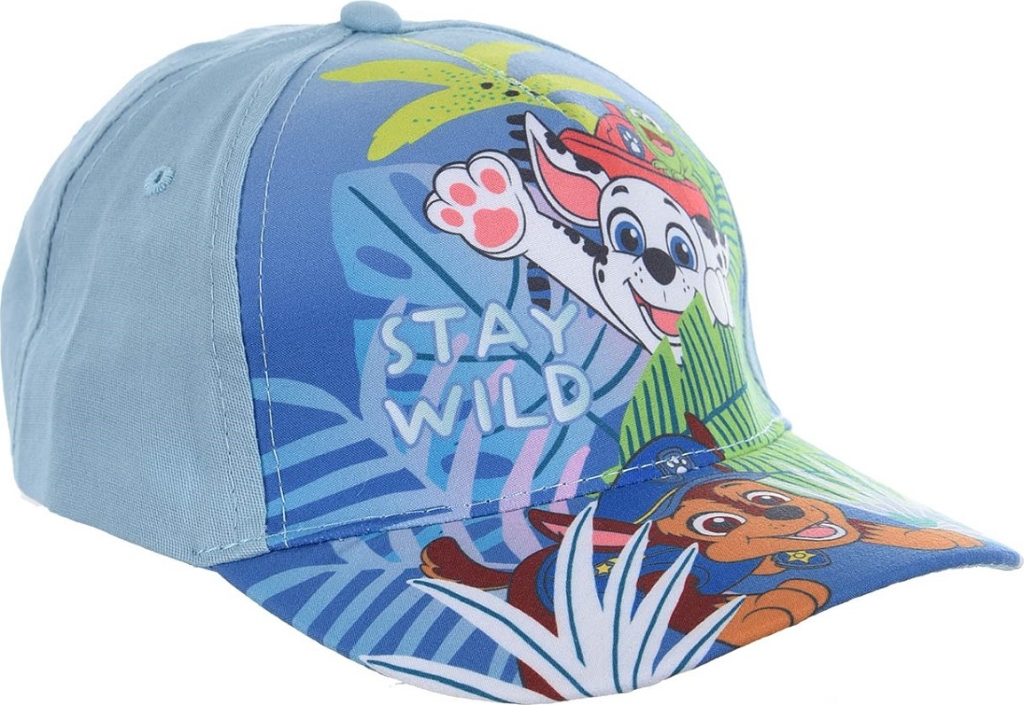 Modrá chlapčenská šiltovka Paw Patrol Veľkosť: 52