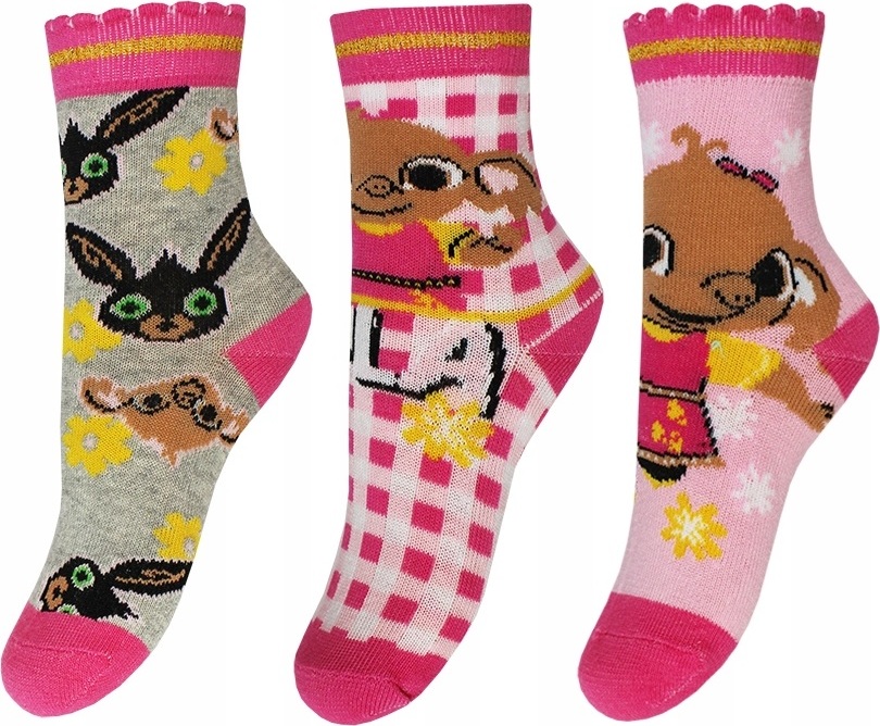 Balenie dievčenských ponožiek Bing Veľkosť: 27/30