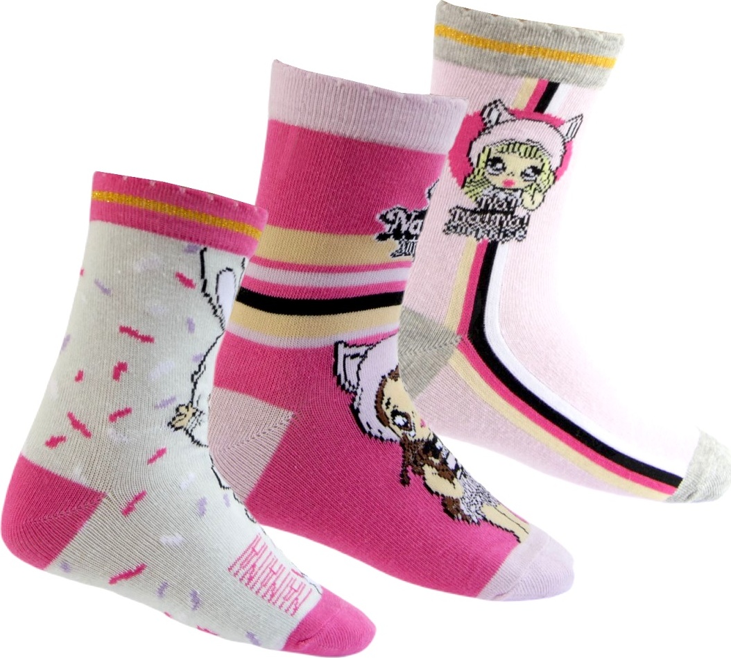 Balenie dievčenských ponožiek Na! Na! Na! Suprise Veľkosť: 23/26