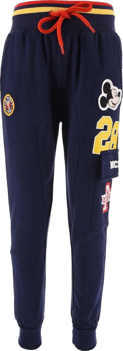 Tmavomodré chlapčenské tepláky Disney Mickey Mouse Veľkosť: 104