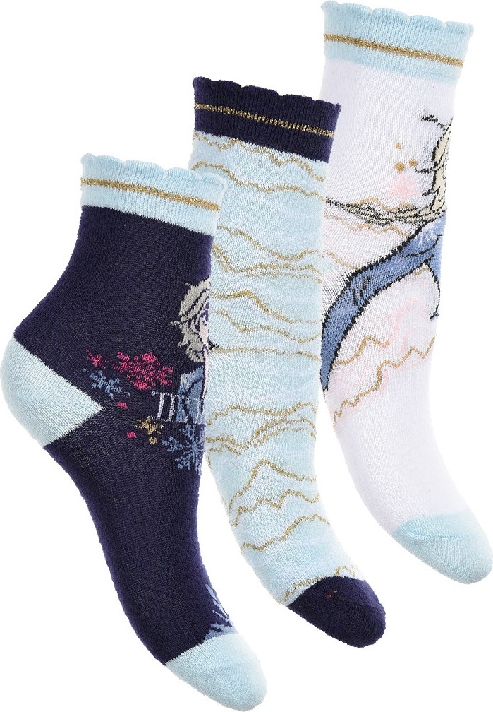 Balenie dievčenských ponožiek Disney Frozen Veľkosť: 31/34