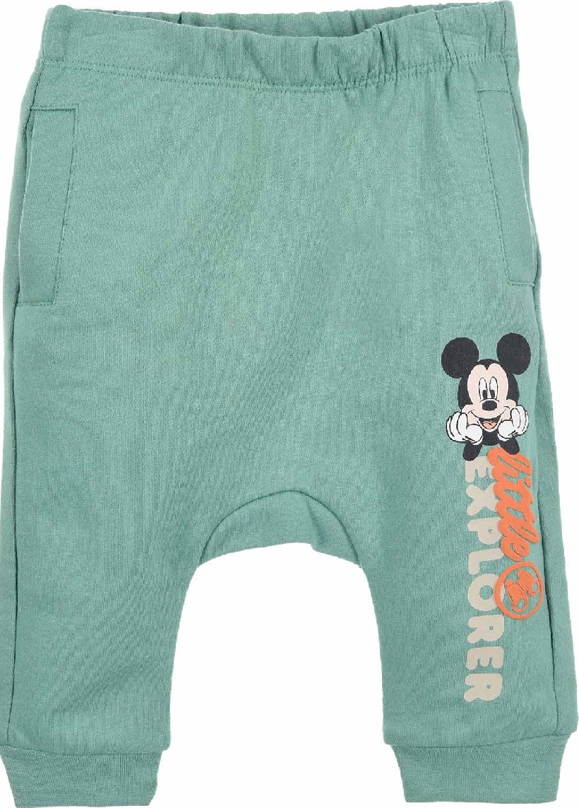 Svetlozelené tepláčiky Mickey Mouse Veľkosť: 67