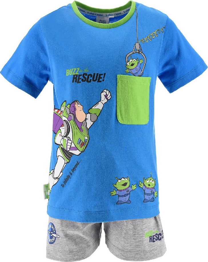 Toy Story Modro-sivý chlapčenský komplet Veľkosť: 98
