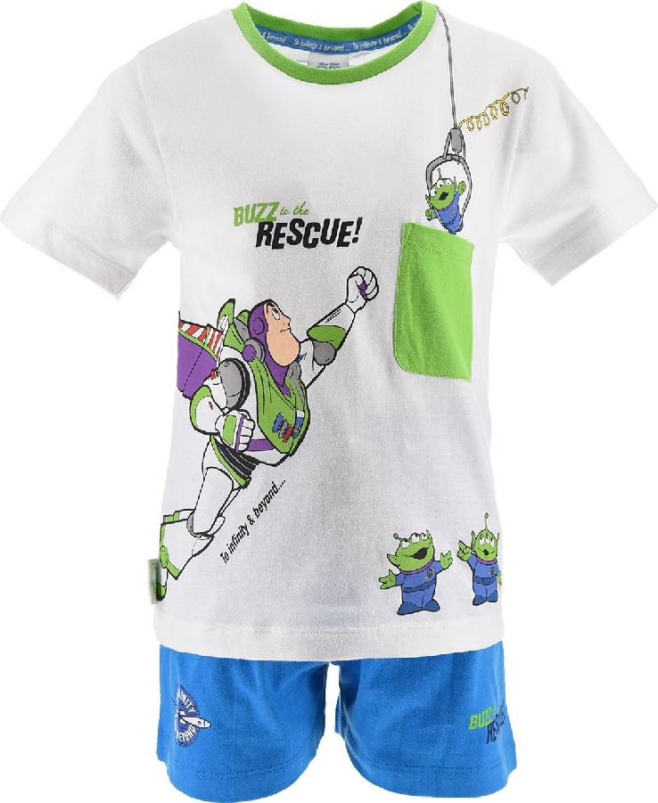 Toy Story Bielo-modrý chlapčenský komplet Veľkosť: 110