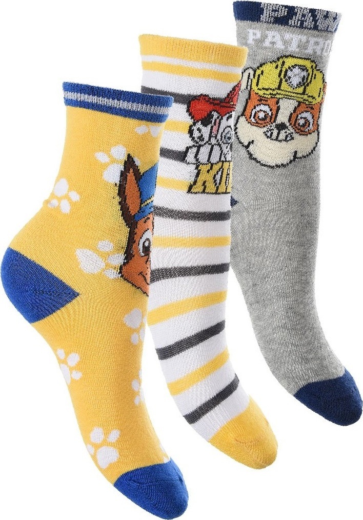 Súprava chlapčenských ponožiek Paw Patrol Veľkosť: 31/34