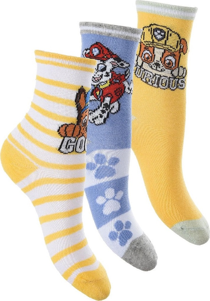 Súprava chlapčenských ponožiek Paw Patrol Veľkosť: 23/26