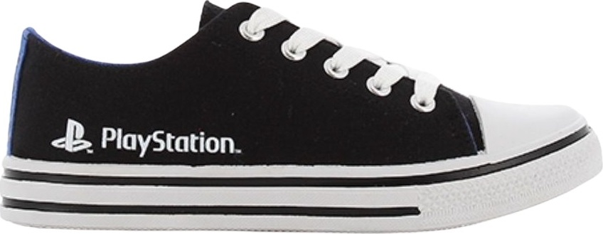 Čierne plátené tenisky PlayStation Veľkosť: 32