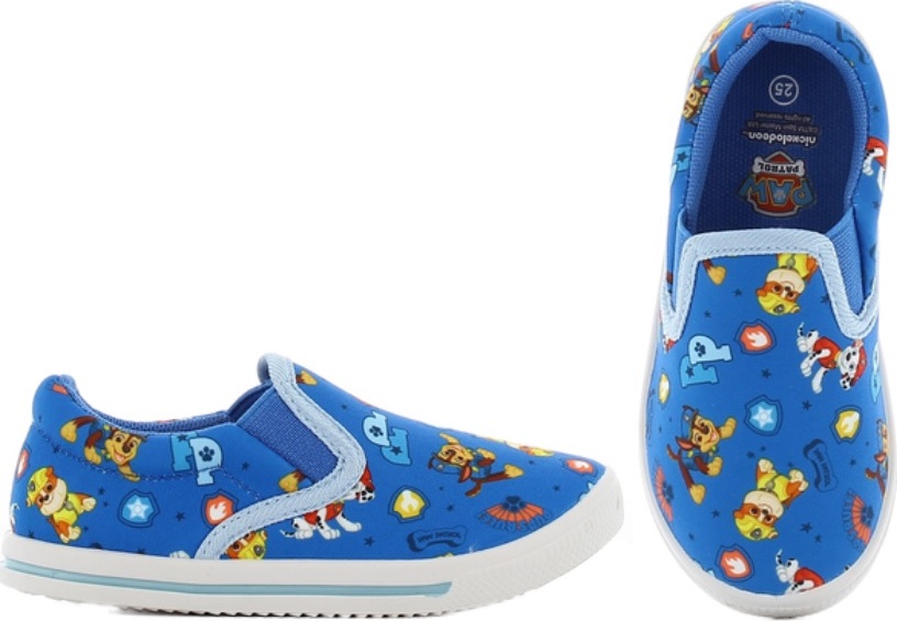 Modré chlapčenské prezuvky Paw Patrol Veľkosť: 25