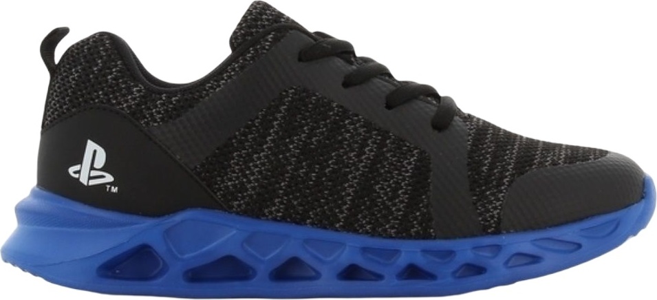 Čierne tenisky Playstation s modrou podošvou Veľkosť: 32
