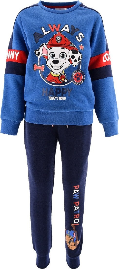 Modrá chlapčenská teplákovka Paw Patrol Veľkosť: 116