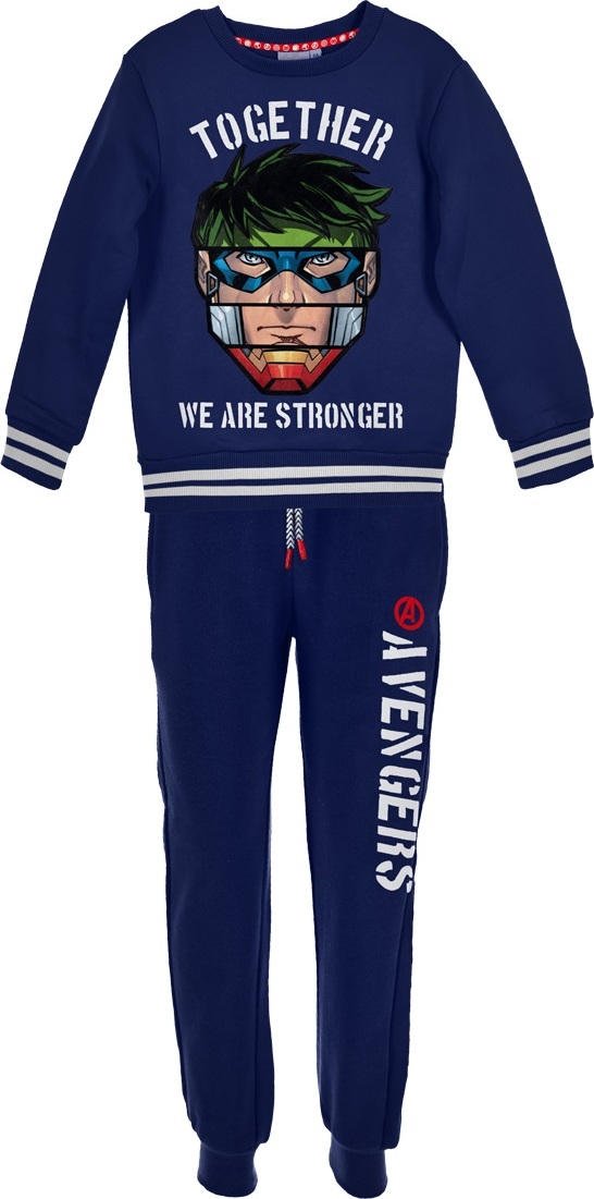 Tmavomodrá tepláková súprava Marvel Avengers Veľkosť: 104