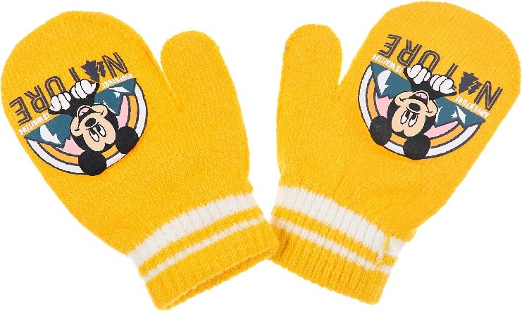 Žlté palčiaky Mickey Mouse Veľkosť: ONE SIZE