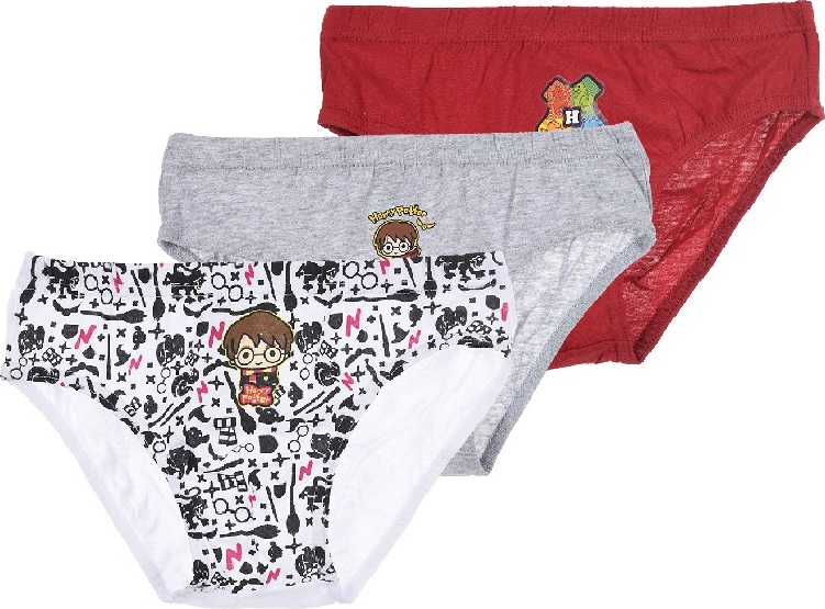 Trojalenie chlapčenských slipov Harry Potter Veľkosť: 92/98