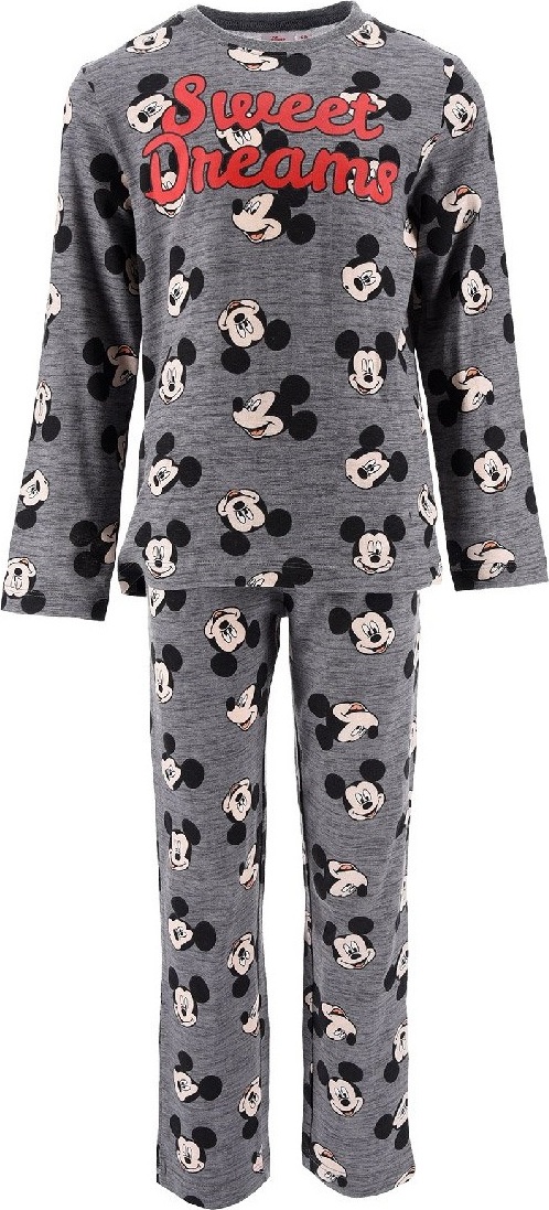Sivé dlhé pyžamo Disney Mickey Mouse Veľkosť: 98