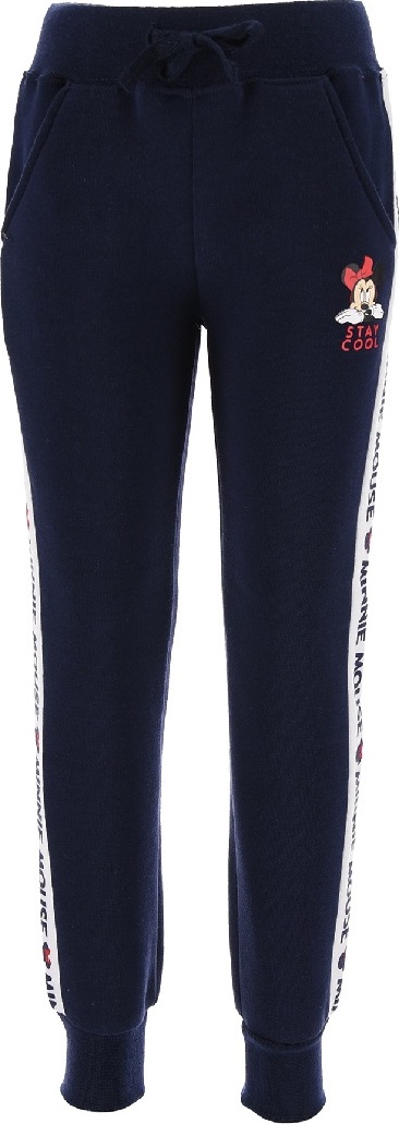 Tmavomodré hrejivé tepláky Minnie Mouse Disney Veľkosť: 98