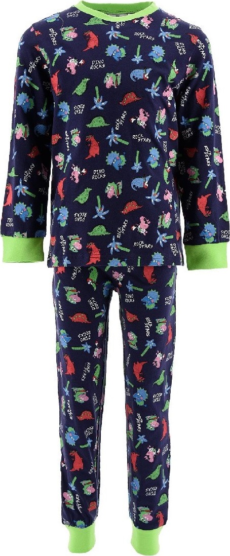 Námornícky modré chlapčenské pyžamo Peppa George Veľkosť: 110