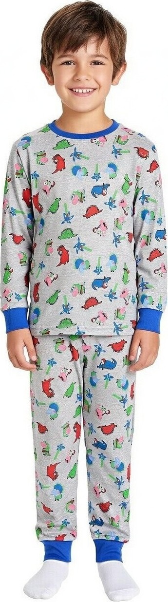 Šedé chlapčenské pyžamo Peppa George Veľkosť: 116