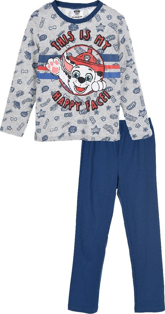 Sivo-modré pyžamo pre chlapcov Paw Patrol Veľkosť: 104