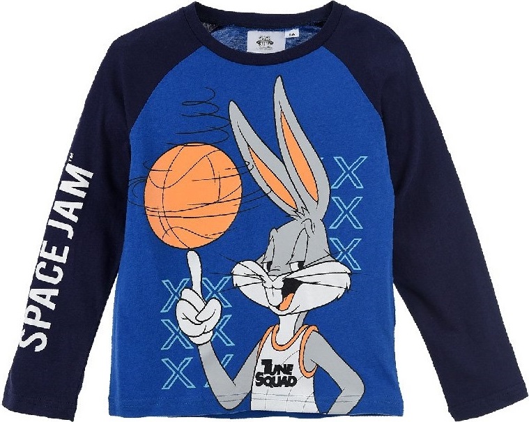 Modré tričko Bugs Bunny Veľkosť: 98