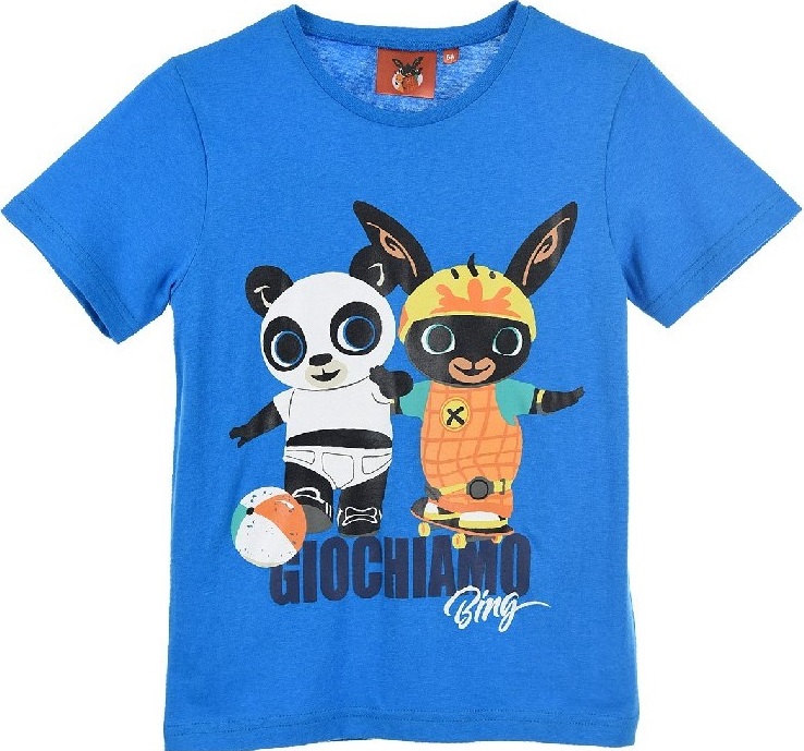 Modré chlapčenské tričko Bing Veľkosť: 116