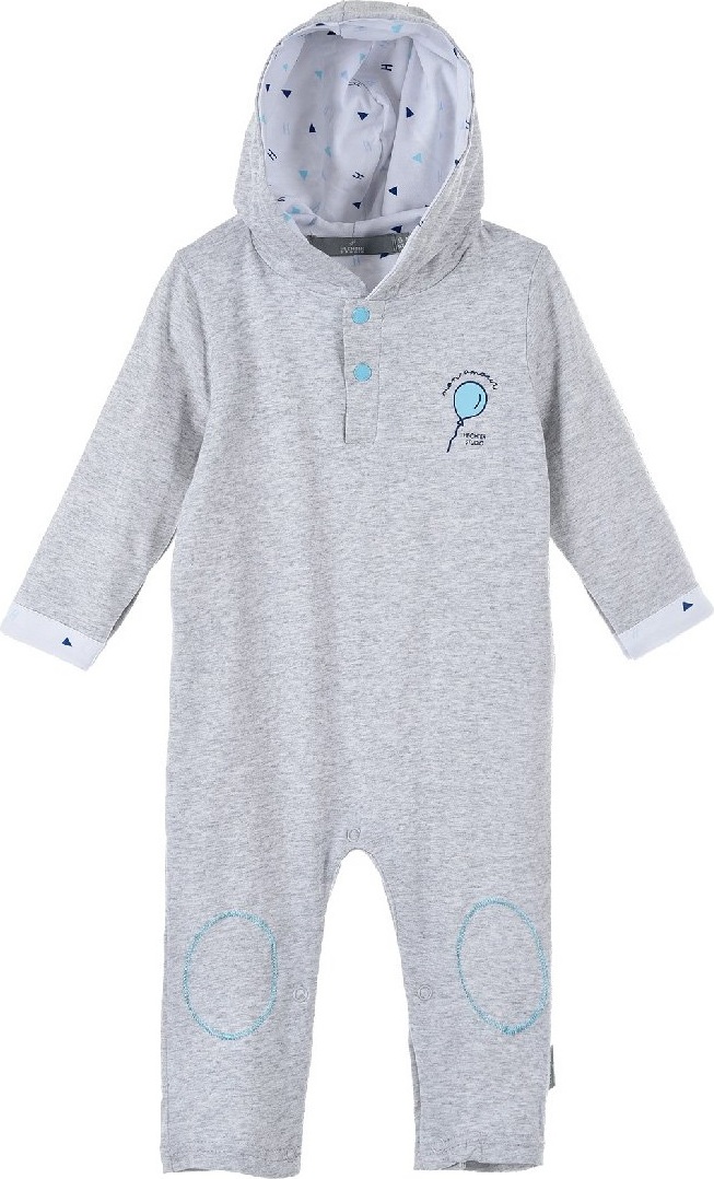 Šedý detský overal Veľkosť: 60