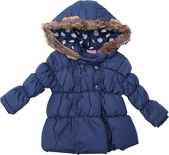 Minot Girls Tmavo modrá zimná bunda Veľkosť: 68/80