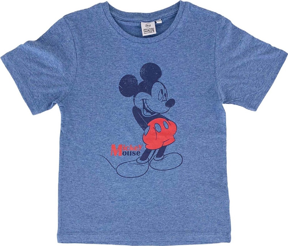 Mickey Mouse modré chlapčenské tričko Veľkosť: 152/158