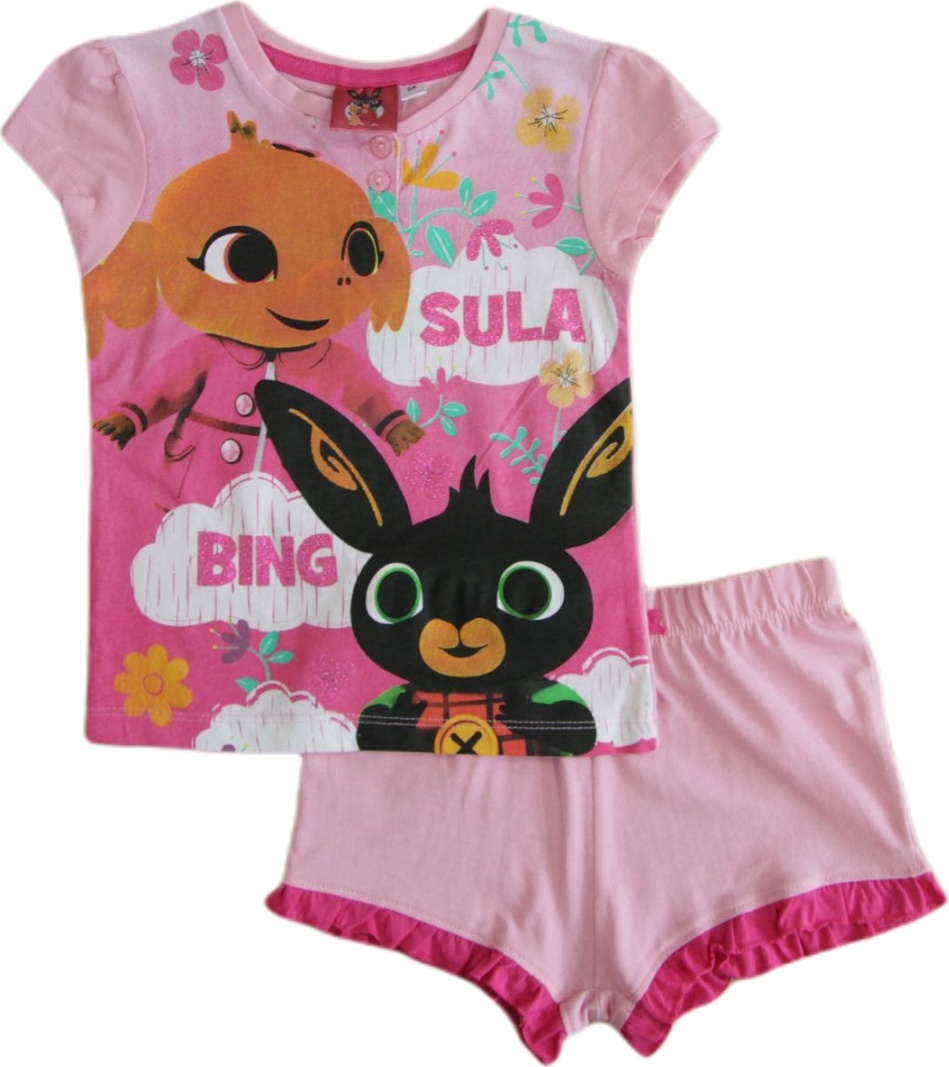 Ružové dievčenské pyžamo Bing Veľkosť: 110