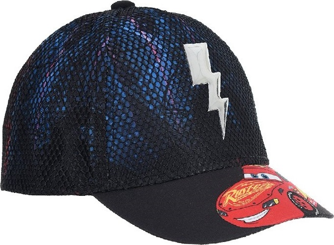 Čierna chlapčenská šiltovka Cars Veľkosť: 52