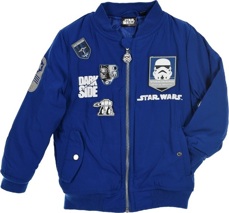 Modrá chlapčenská bunda Star Wars Veľkosť: 102