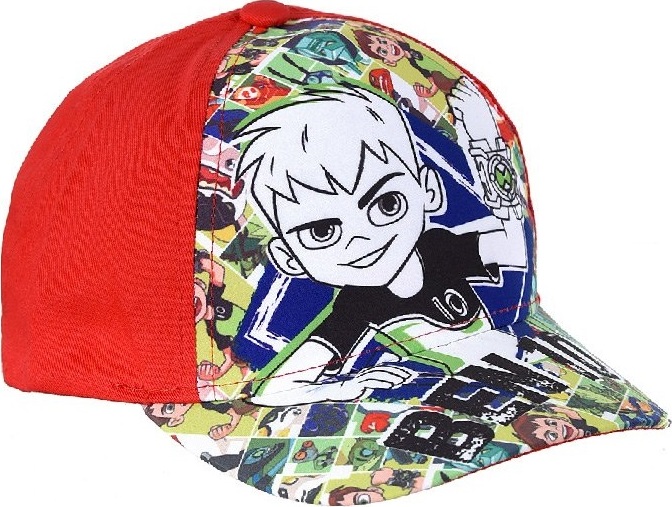 Červená šiltovka Ben 10 Veľkosť: 52